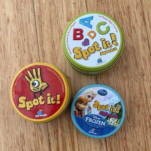 SPOT IT! Card Game LOT Party Games Classroom Daycare Fun 2-8 Players Ages 7+